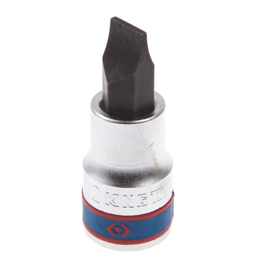 Насадка (бита) торцевая 1/2", Slotted, 12,0х2,0 мм, L = 60 мм KING TONY 402212