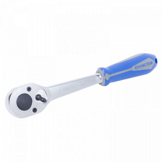 ТРЕЩОТКА 1/2", 262 ММ, 32 ЗУБЦА, ФЛАЖКОВАЯ, ФИКСАТОР KING TONY 4779-10GR