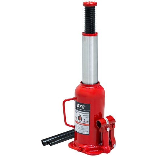 Домкрат бутылочный 16т 227-457мм GTE GTE-TH91604