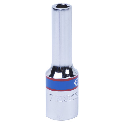 Головка торцевая глубокая шестигранная 3/8", 7 мм KING TONY 323507M