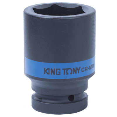 Головка торцевая ударная глубокая шестигранная 1", 48 мм KING TONY 843548M