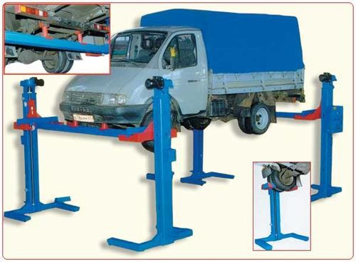 ПП-6 Подъемник передвижной, 4-х ст, г/п 6 т (ТЗ)