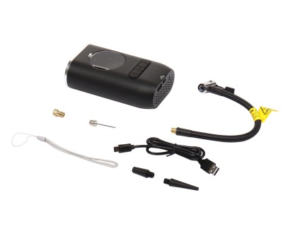 Компрессор автомобильный 16л/мин 2х2 Ач аккумуляторный портативный GTE GTE-AI1700