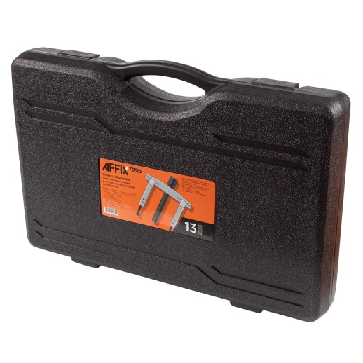 Съемник подшипников, 2-х и 3-х захватный, кейс, 13 предметов AFFIX AF10412012C