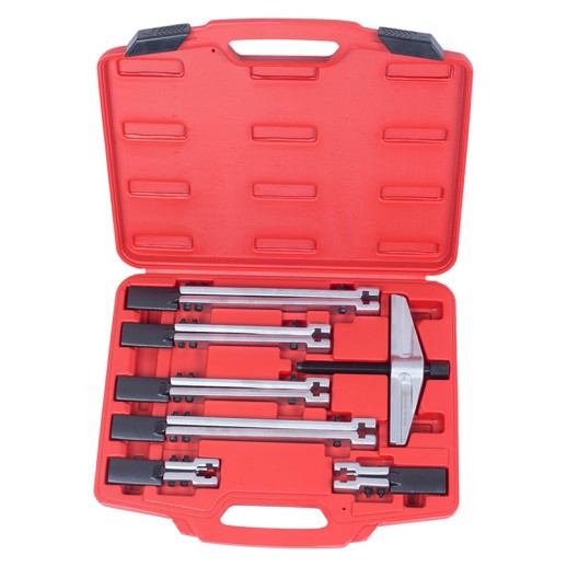 Съемник подшипников с набором лапок, кейс, 8 предметов МАСТАК 104-12008C