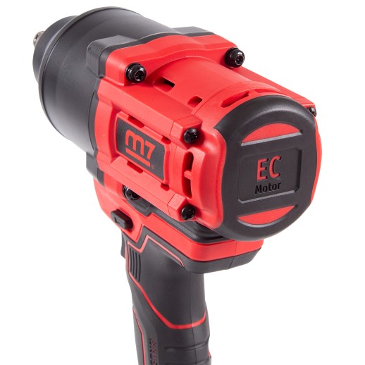 Гайковерт аккумуляторный ударный 1/2", 1700 Нм, 18 В, кейс, в комплекте фонарь MIGHTY SEVEN DW-402AL