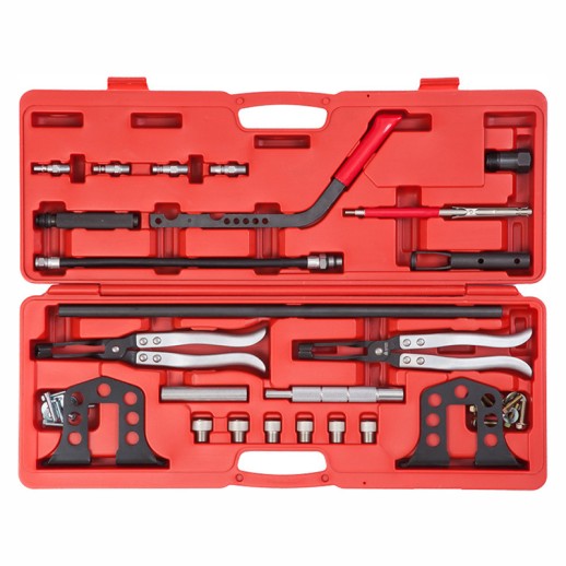 Рассухариватель клапанов универсальный, кейс, 19 предметов МАСТАК 103-10019C