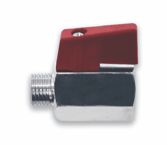 Вентиль шаровый m1/4"- f1/4" A304/2