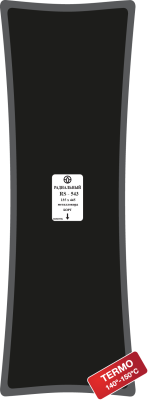 RS-543 (термо) Пластырь металлокордовый  135х445мм RS.543.T.5.