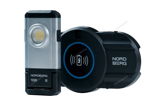 Фонарь светодиодный, аккумуляторный, с бесконтактным зарядным устройством NORDBERG 1920