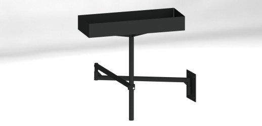 Накопительная емкость для сбора жидкости в смотровой канаве со стеновым креплением