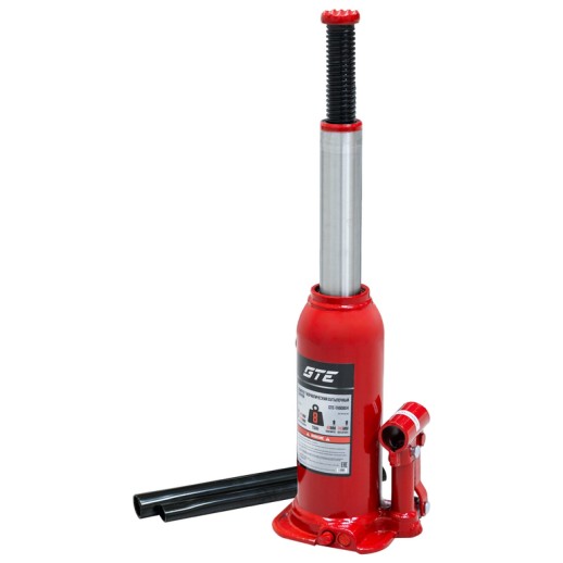 Домкрат бутылочный 8т 222-447мм GTE GTE-TH90804