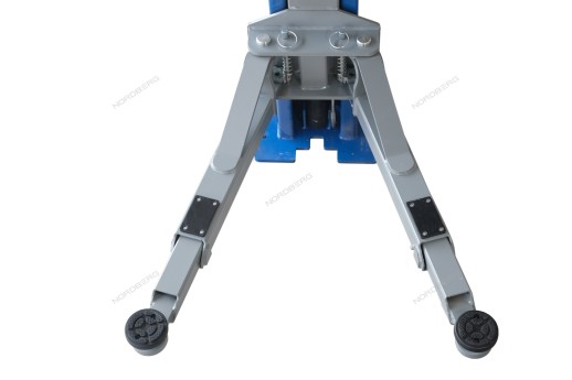 Подъемник 220V 2х стоечный 4т с верхней синхронизацией, H=3,6 м (синий) NORDBERG N4120H-4B