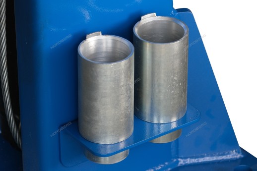 Подъемник 220V 2х стоечный 4т с верхней синхронизацией, H=3,6 м (синий) NORDBERG N4120H-4B