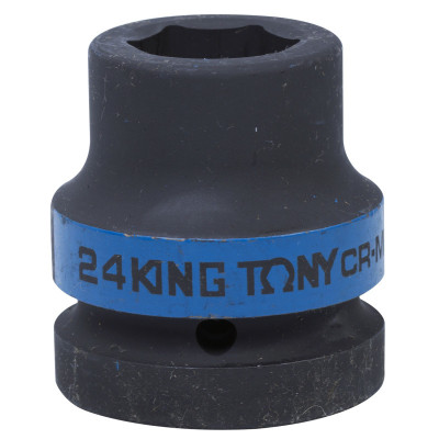 Головка торцевая ударная шестигранная 1", 24 мм KING TONY 853524M
