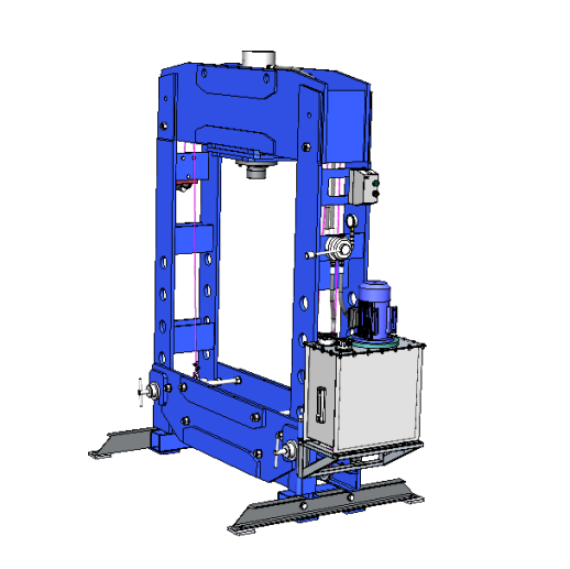 Гидравлический пресс 100т. ПГ100.2