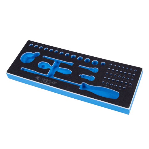 Ложемент для набора торцевых головок 1/4" с принадлежностями 9-2553MRV, EVA KING TONY 859255332B