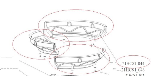 HC-2181 Расширительная воронка