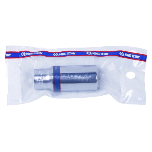 Головка торцевая глубокая шестигранная 3/8", 19 мм KING TONY 323519M