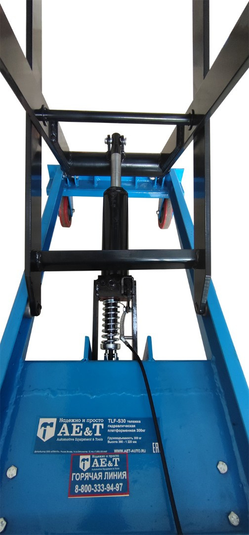 Тележка гидравлическая платформенная TLF-S30 AE&T 300кг