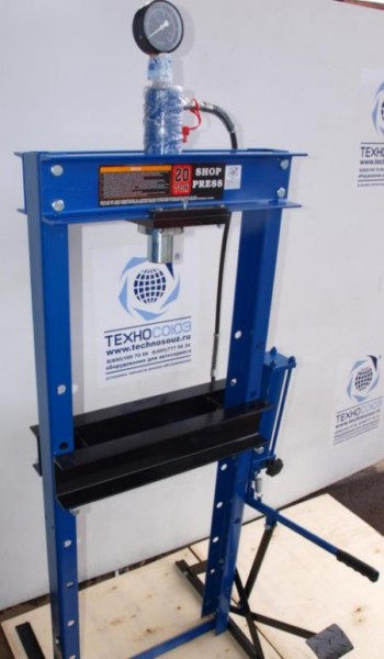 TS0901B Пресс напольный, 20т ножной/ручной привод