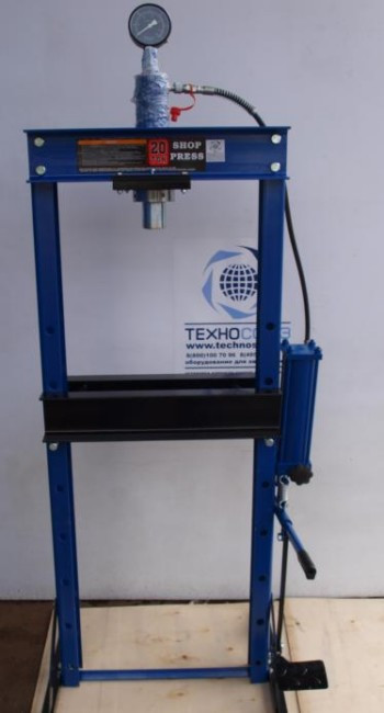 TS0901B Пресс напольный, 20т ножной/ручной привод