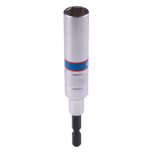 Головка для шуруповерта шестигранная 1/4", 12 мм, L = 110 мм KING TONY 76C1112M