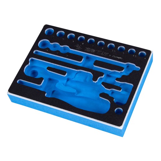 Ложемент для набора торцевых головок 1/4" с принадлежностями 2524MRV, EVA KING TONY 85252432B