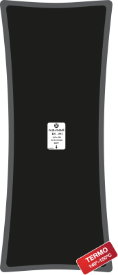 RS-551 (термо) Пластырь металлокордовый  245х590мм RS.551.T.1.