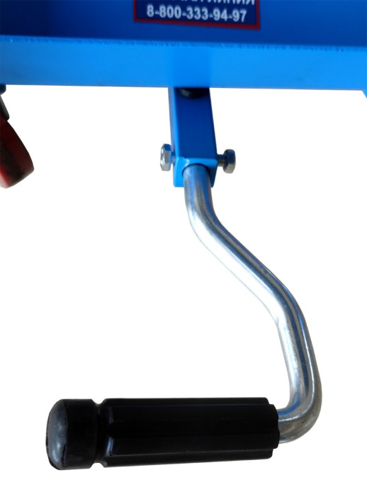 Тележка гидравлическая платформенная TLF-75 AE&T 750кг