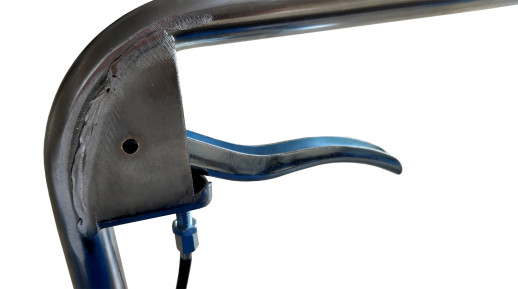 Тележка гидравлическая платформенная TLF-75 AE&T 750кг