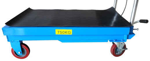 Тележка гидравлическая платформенная TLF-75 AE&T 750кг