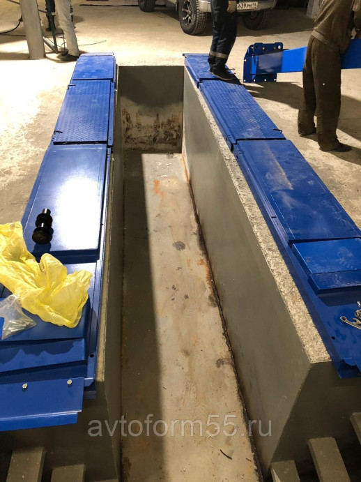 ЯМНЫЕ ПУТИ ПОД СХОД-РАЗВАЛ 503У1, длина 6265 мм