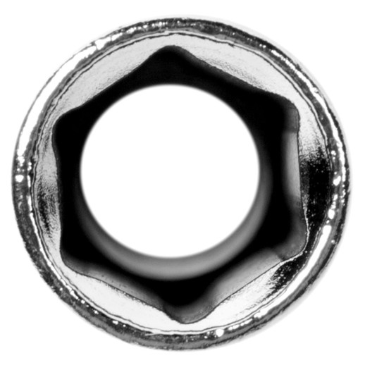 Головка торцевая глубокая шестигранная 1/4", 7 мм KING TONY 223507M