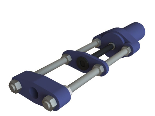 ВЫПРЕССОВЩИК ПАЛЬЦЕВ ТРАКОВЫХ ЦЕПЕЙ 143Т. ВПТ150-200