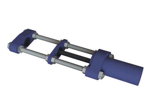 ВЫПРЕССОВЩИК ПАЛЬЦЕВ ТРАКОВЫХ ЦЕПЕЙ 143Т. ВПТ150-200