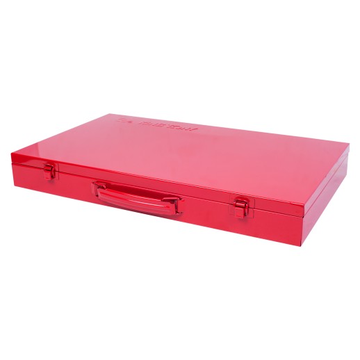 Набор торцевых головок с принадлежностями 1/4", 3/8", 1/2", шестигранные, 4-32 мм, 62 предмета KING TONY 9563MR01