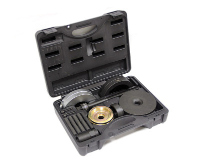 НАБОР ОПРАВОК ДЛЯ МОНТАЖА И ДЕМОНТАЖА СТУПИЧНЫХ ПОДШИПНИКОВ, КЕЙС, 16 ПРЕДМЕТОВ МАСТАК 100-30016C