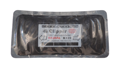Заплата радиальная 76*150мм (2 слоя корда) CLIPPER K122