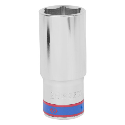 Головка торцевая глубокая шестигранная 1/2", 25 мм KING TONY 423525M