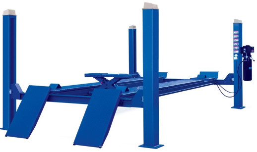 Комплект F4D-4 Подъемник 4-хст. г/п 4т,эл/гидр. с траверсой+V 7202 TAB Стенд сход-развал 3D