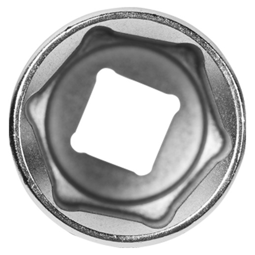 Головка торцевая глубокая шестигранная 1/2", 26 мм KING TONY 423526M