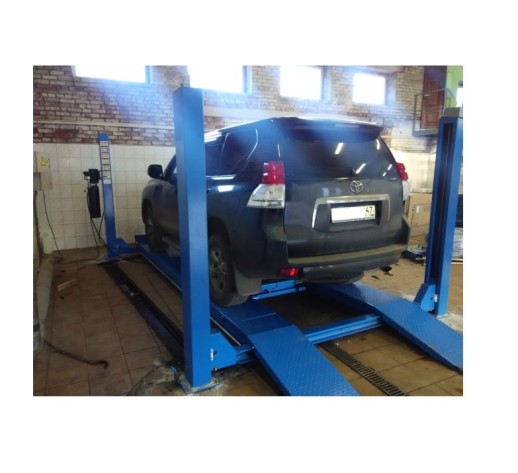 Комплект F4D-4 Подъемник 4-хст. г/п 4т,эл/гидр. с траверсой+V 7212 TAB Стенд сход-развал 3D