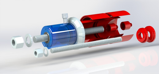 ВЫПРЕССОВЩИК ПАЛЬЦЕВ И ВТУЛОК УНИВЕРСАЛЬНЫЙ ВСГ40(50)П ДЛЯ СПЕЦТЕХНИКИ