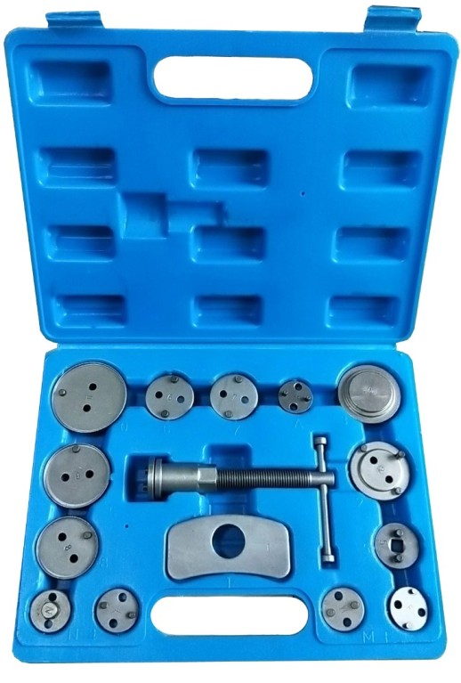 Инструмент сведения тормозных цилиндров (15 предметов) TA-B1039