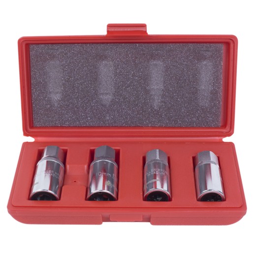 Набор шпильковертов роликовых, 6, 8, 10, 12 мм, 4 предмета МАСТАК 109-20004