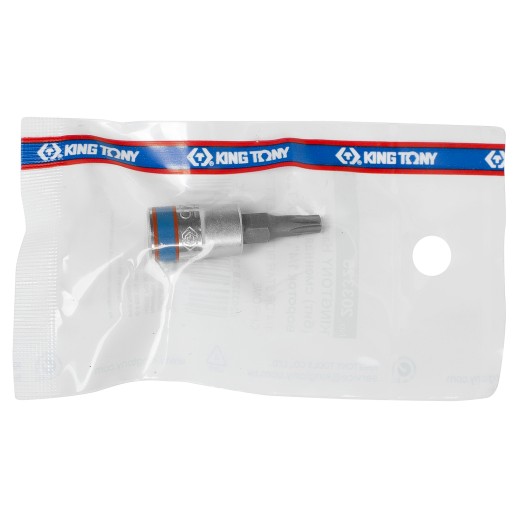 Насадка (бита) торцевая 1/4", Torx T25, L = 37 мм KING TONY 203325