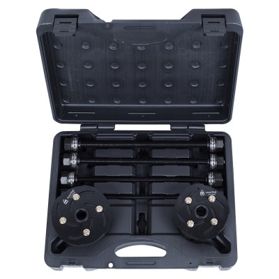 Набор оправок для монтажа и демонтажа сайлентблоков, 34-82 мм, кейс, 6 предметов МАСТАК 110-20006C