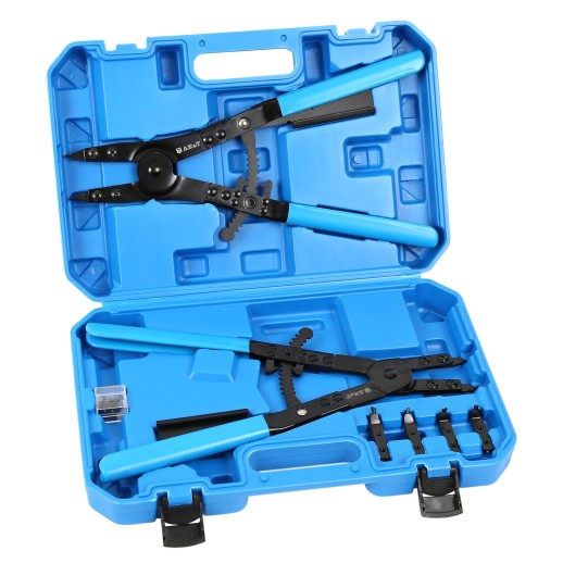 Съемник стопорных колец 2шт со сменными носами 16 TA-H1037