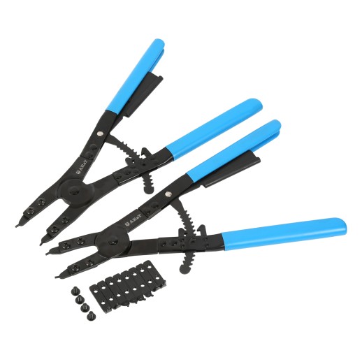 Съемник стопорных колец 2шт со сменными носами 16 TA-H1037